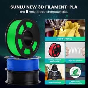 Wholesale for Sunlu <b>PLA</b> 3D Filament 1.75mm Tolerance 0.02mm Accurate 10Rolls MOQ for 3D Printer Filament Plastic Rods - Product Image 4