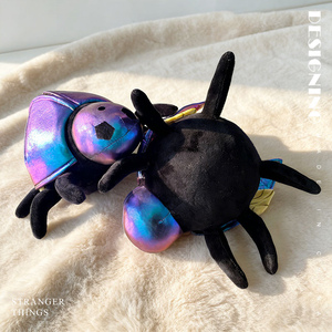 Poupées scarabées brillantes, figurines d'abeilles accrocheuses, poupées d'insectes de dessin animé, papillons de nuit effrayants, jouets en peluche, ornements - Product Image 5