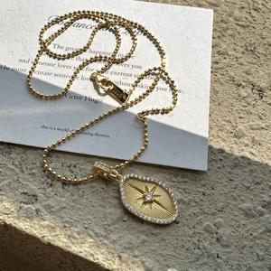 Collier en argent pur S925, style vintage, perle d'olive, design de niche, luxe léger, rétro, voiture, fleur, perle de riz, pendentifs de mode, breloques - Product Image 4