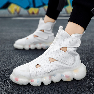 Chaussures de sport décontractées pour hommes, en tissu, de haute qualité, non en cuir, à lacets, respirantes, semelles en mousse, toutes saisons - Product Image 5