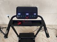 Tapis roulant pliable haut de gamme pour la maison, silencieux, avec absorption des chocs et réglage multi-vitesses pour l'exercice quotidien en intérieur
