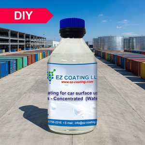 77.EZ Coating LLC K412 Concentré de revêtement céramique pour surface automobile Protection hydrophobe à base d'eau - Product Image 5