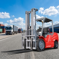 Montacargas Eléctrico Liftron CPD35L de 3500 kg para Manejo de Palés en Almacenes de Alquiler de Equipo Pesado, con Neumáticos Sólidos para Mayor Estabilidad