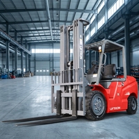 Montacargas Eléctrico Contrapesado Liftron CPD30 de 3000 kg con Sensor Industrial para Movimiento de Materiales en Plantas, Acceso Inteligente NFC