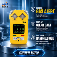 Détecteur de fuite de méthane portable avec capteur de diffusion pour l'analyse des gaz dans les tunnels, les puits et les chambres d'utilité
