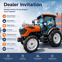 Tracteur FULCORE en stock avec chenilles réglables en option, construction robuste pour la préparation des terres, tracteur agricole
