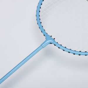 Racchetta da Badminton Professionale in Lega di Ferro con Asta in Acciaio di Alta Qualità, Set Doppio Ultra Leggero e Resistente con Corpo Divisibile ad Alta Rigidità - Product Image 4