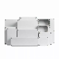 Boîtier de jonction étanche en plastique ABS, boîtier électrique extérieur IP67, boîtier de projet pour les projets de câblage et de connexion de câbles