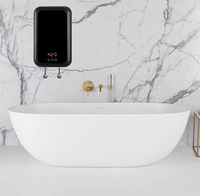 Chauffe-eau électrique instantané mural 220-240V 9000W avec affichage LED et température réglable pour salle de bain