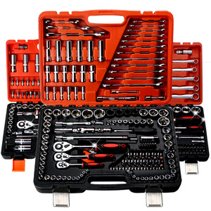 Tianhu Hardware 46 Piece Car Repair Tool Set Alloy Steel Socket Wrench Mechanic Auto Repair Kit - Product Image 1