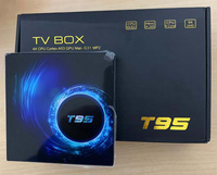 OEM T95 H616 4G/32G Wifi 5G 6K Smart Android Tv Box Reproductor Multimedia Set Top Box Android 10.0
