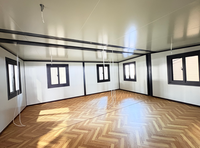 Contenedor expandible de nuevo estilo de lujo, casa de estar, Villa, casa pequeña prefabricada para uso en apartamentos de Hotel al aire libre