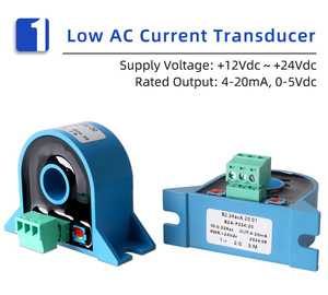 Njxse B2A hiện tại Cảm biến AC 5A 10A 20A 50A 100A 200A / DC 4-20mA 0-5V 0-10V Chất lượng cao hiện tại Transmitter nhà máy cảm biến - Product Image 3