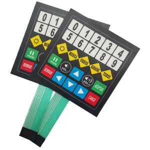 Tùy Chỉnh Màng Chuyển Đổi Giao Hàng Nhanh 16 <span class=keywords><strong>Key</strong></span> Nhiên Liệu Dispenser Bàn Phím Thiết Kế Kim Loại Trung Quốc Bán Buôn Màng Chuyển Đổi Bàn Phím Bảng Điều Chỉnh - Product Image 5