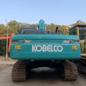 25Ton kobelco เครื่องจักรก่อสร้าง SK250มือสองเครื่องขุดมือสองพร้อมแกนเครื่องยนต์ของ Hino - Product Image 6