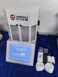 Testador de Tensão Superficial Líquida Totalmente Automático ISO 14090 ASTM D1417 Equipamento de Teste de Tensão Superficial de Óleo Tensímetro - Product Image 5