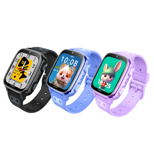 นาฬิกาสมาร์ทวอทช์เด็ก รุ่น 2026 D57 4G หน้าจอ IPS สี่เหลี่ยม ขนาด 1.83 นิ้ว แบตเตอรี่ 730mAh รองรับการโทรฉุกเฉิน SOS ระบบระบุตำแหน่ง WiFi+LBS+GPS สายรัดยาง IP67 - Product Image 1
