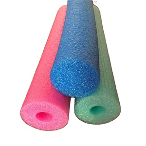 Black white E P E hollow foam tube