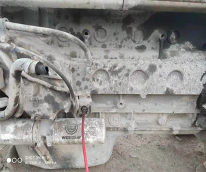 Wp12.380E 380hp มือสอง Weichai ชุดเครื่องยนต์ดีเซลใช้เครื่องยนต์เพื่อขาย