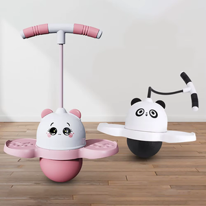 Dễ Thương Ánh Sáng Sáng Gấu Trúc Nhảy Bóng Pelota Saltarina Trong Nhà Ngoài Trời Gấu Trúc Tập Thể Dục Trẻ Em Thể Thao Nhựa Bóng Động Vật Bouncy Bóng - Product Image 4