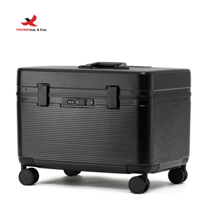 New Pilot-Style Flip-Top Small Aluminum Frame Photography Trolley <b>Suitcase</b> 20 22 Inch Horizontal Luggage GZ RTS Bulk Mixed Order - Product Image 2