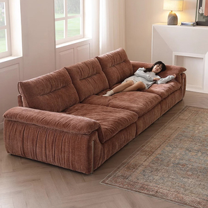 Ghế sofa đa năng hiện đại tối giản 3 chỗ ngồi, chất liệu vải, nội thất phòng khách, bộ nội thất gia đình có chức năng giường - Product Image 3