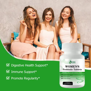 Private Label Womens <b>Probiotic</b> <b>Tablets</b> Candy Digestive Enzymes Prebiotics Cranberry Help Nourish Good Bacteria For Digestive - Product Image 5