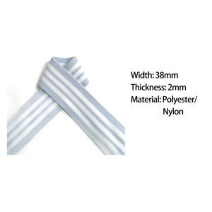 Bande élastique personnalisée en jacquard pour sous-vêtements, ceinture en tissu recyclé, type Y, ouverture latérale, nylon pour femme, ceinture plate élastique - Product Image 2