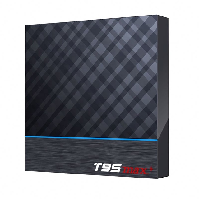 Cheapest T95 MAX Plus Android Tv Box 9.0 Amlogic S905X3 Quad Core 4GB 32GB Dual Wifi Set Top Box T95max Plus