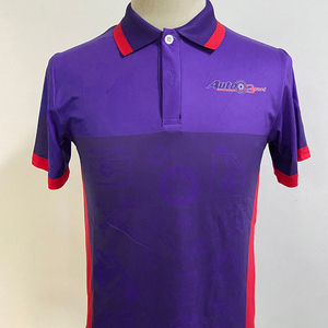 เสื้อเชิ้ตผู้ชายแบบสั่งทำพิเศษ พิมพ์ลายโลโก้ OEM ผ้าโพลีเอสเตอร์ถัก 100%  น้ำหนัก 180 GSM  ย้อมสีพื้นทั้งตัว  ป้องกันรอยยับ แห้งเร็ว  แบบซับลิเมชั่น - Product Image 3