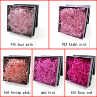 1 kg de papier froissé biodégradable, découpé en spirales, couleurs assorties, pour remplir les boîtes cadeaux, les chaussettes et les emballages de fourrures