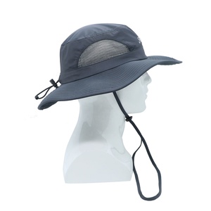 Sombrero de Pesca Personalizado de Malla para Exteriores con Ala Ancha y Cordón Cortavientos, Tipo Bucket, para Hombres y Mujeres - Product Image 4