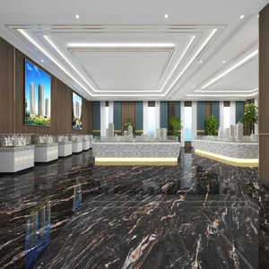 Carreaux de porcelaine de luxe, carrelage en céramique pour sol, 600x1200, antidérapant, carreaux <span class=keywords><strong>d</strong></span>'intérieur pour KTV, hôtel, club-house, grande dalle noire en porcelanato - Product Image 4