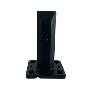 Morsetto per Vetro in Acciaio Inox con Finitura Satinata, Design Moderno, Clip per Ringhiera a Muro con Cuscinetto in Gomma, Facile Installazione per Balconi - Product Image 4