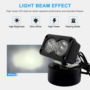 Stock 20W White LED 3 Inch Square <strong>Work</strong> <strong>Light</strong> Waterproof 12V 24V Fog/Driving <strong>Lights</strong> for Cars ATVs UTVs Trucks-New Condition - Product Image 3
