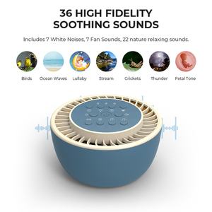 HiFiD océan <span class=keywords><strong>pluie</strong></span> <span class=keywords><strong>et</strong></span> <span class=keywords><strong>tonnerre</strong></span> sons machine à sons blancs berceuse nature sons machine pour un sommeil profond - Product Image 4