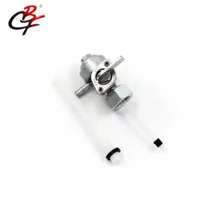 CBF Supplier Motorcycle fuel system parts aluminum alloy gas tank fuel petcock valve for Honda CGL 125