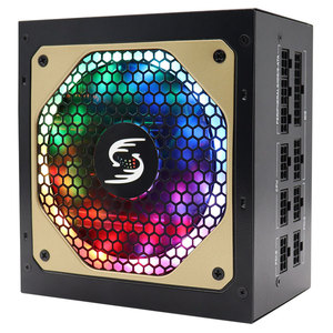 RGB 750W đầy đủ mô-đun chơi game <span class=keywords><strong>PSU</strong></span> 120mm FDB Fan im lặng 20 + 4pin Bo mạch chủ Điện áp đầy đủ 110-240 Máy tính để bàn - Product Image 2
