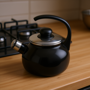 Hervidor silbante esmaltado Karl Krger Triest de 2 L para uso en estufa - Product Image 3