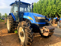 Tractor Usado Económico SNH1204 de 120HP con Cabina y Aire Acondicionado para Bolivia, Perú, Nigeria y el Sudeste Asiático