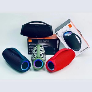 Boombox 3 Mini Enceinte sans fil portable d'extérieur avec éclairage RGB, son puissant, colonne de musique stéréo pour fêtes et camping, subwoofer - Product Image 6