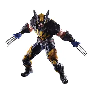 Figura de acción de superhéroes de PVC, 10 pulgadas, modelo variant x man Wolf