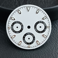 Pièces de rechange et accessoires de modification de cadran de montre lumineux vert 29,5 mm personnalisés en gros, pour mouvement à quartz VK63 - Solution Gagnant-Gagnant