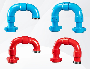 Équipement pétrolier bibo Standard haute pression mobile forgé 3''1502 à percussion martelée et peint par pulvérisation - Product Image 6