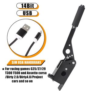 Jeux de course sur PC, <span class=keywords><strong>frein</strong></span> à <span class=keywords><strong>main</strong></span> T300 T500, simulateur USB avec capteur Hall 14 bits <span class=keywords><strong>Logitech</strong></span> G29/G27/G25 - Product Image 5