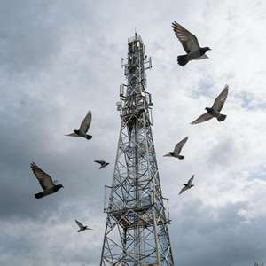 Антенная вышка HUTA для микроволновых систем — стальная конструкция, горячее цинкование, высота 15-100 м - Product Image 6