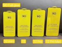 Protection d'écran en verre trempé 9H 2.5D pour iPhone 17/16/15/14/13/12/11/X/8/7/6, lot de 3 couvertures intégrales avec technologie d'impression soyeuse 9D