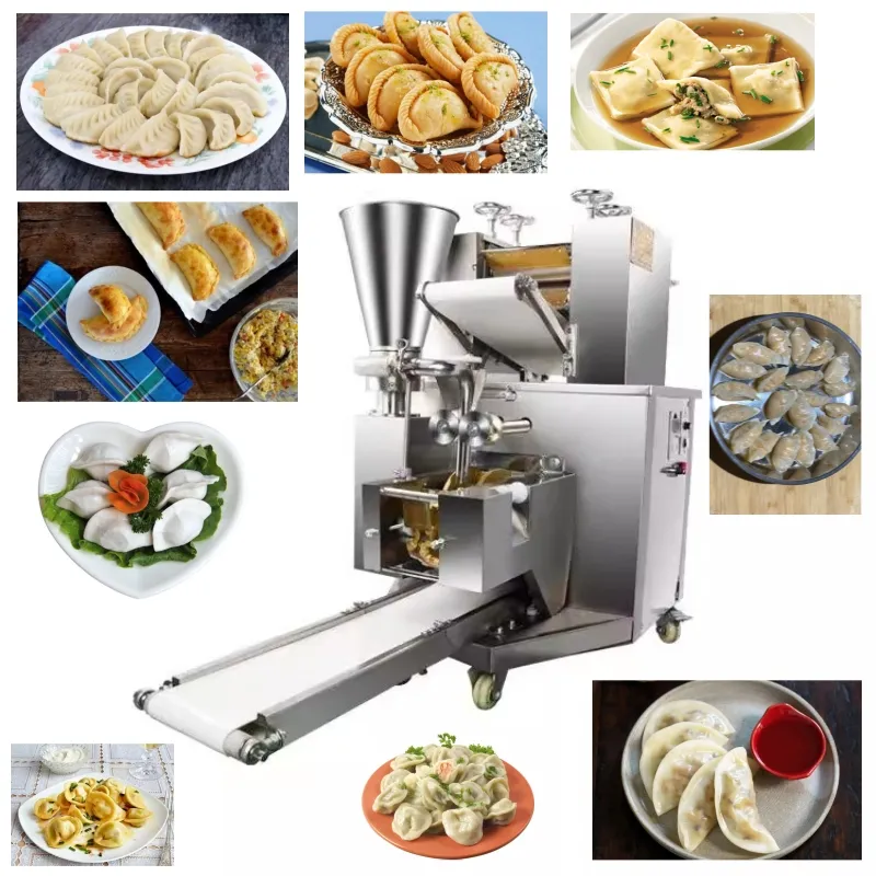 Automatische Mini-Kehlgrasmaschine Empanada-Samosam Momo-Herstellungsmaschine