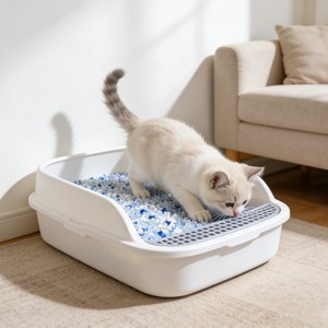 Arena para Gatos de Gel de Sílice de Alta Calidad, ODM, Sin Polvo, Fuerte Absorción de Agua, Logotipo Personalizado, Directo de Fábrica, Alto Valor - Product Image 6