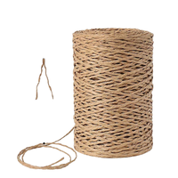 Poignées de cordons en papier torsadés d'usine chinoise pour les cordes d'emballage de sacs en papier à emporter d'épicerie